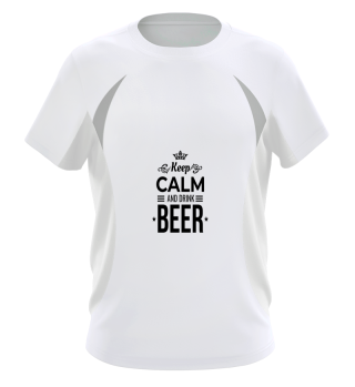 Keep Calm and Drink Beer Black