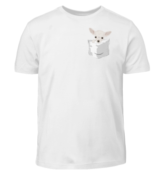Welpe in Tasche 2 - weiß | Fun-Shirt