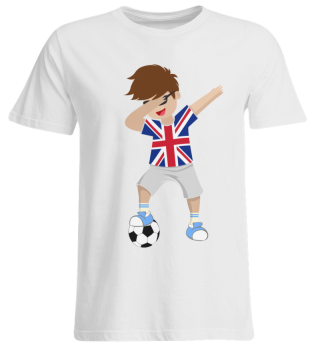 Junge Fußball, Union Jack, England Dab