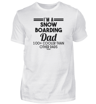 Snowboard Dad Father Winter Sports