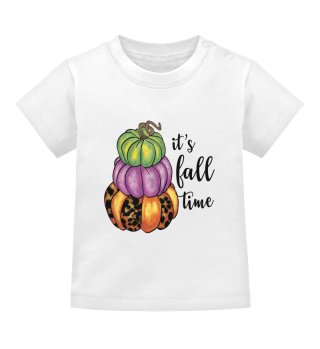 Fall Time Quote Colorful Pumpkins Crafty