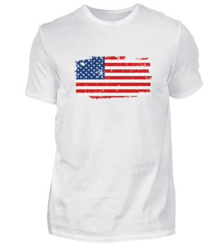 Retro American Flag Quad Lover Gift - Vi