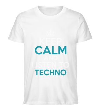 Techno Keep Calm Party Rave Trance