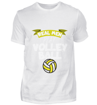 Real men play volleyball