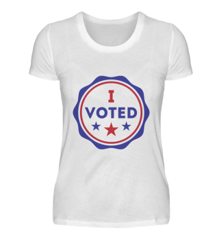 I Voted Presidential Election Badge