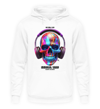 Immortal Sound - Skull mit Kopfhörer color