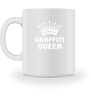 Graffiti Queen Sprühen Farbdose Crown