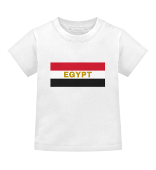 Egypt in Egyptian Flag Colors