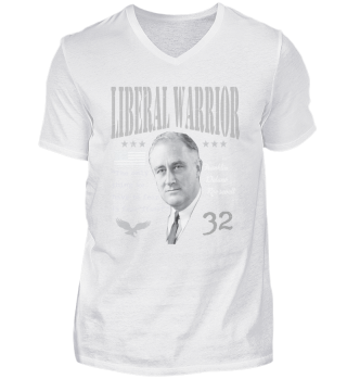 Franklin Delano Roosevelt FDR | Liberal Warrior | The only thing we have to fear is fear itself | Vintage