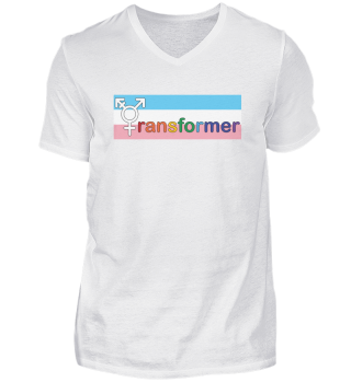 Transgender Trans LGBTQ Pride Transformer T-Shirt