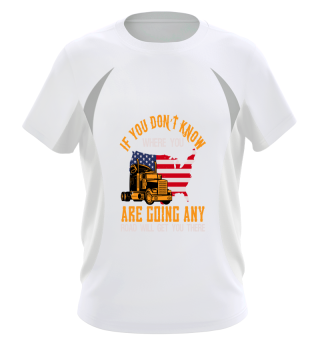 proud American Truck driver Shirt