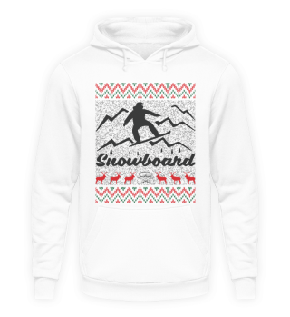 Ugly Christmas Snowboard Shirt