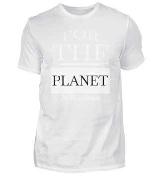 vegan - for the planet for the animals