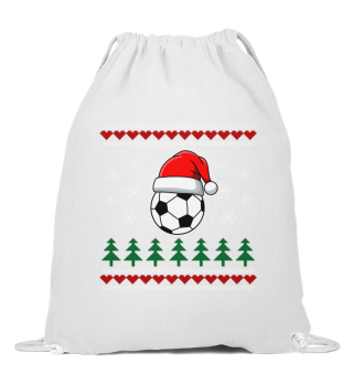 Ugly Christmas Soccer Winter Snow Design