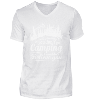 Camping campsite vacation tent gift
