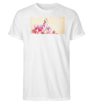 Blumen T-Shirt Modern art