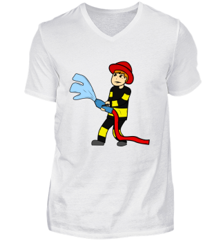 Feuerwehr Kinder Shirt · Feuerwehrschlauch