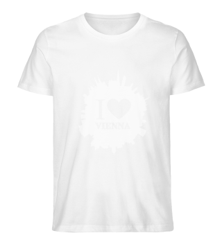 Vienna I Love Vienna Skyline