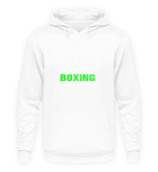 Eat Sleep Boxing Repeat Cool Boxer Quote