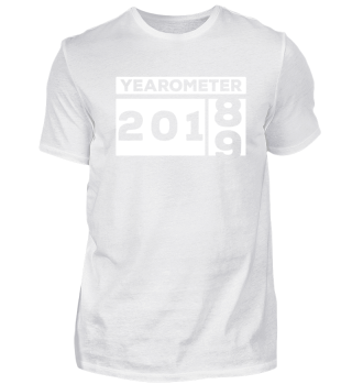 Yearometer Silvester New Year 2018 2019