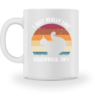 Squirrel Forest Animal Gift For Squirrel Lover