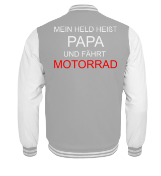 Mein Held Papa fährt Motorrad