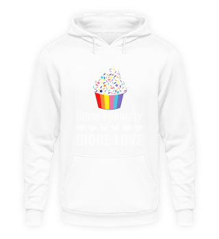 LGBT More Equality More Love Tshirt LGBTQ Gay Lesbian LGBT