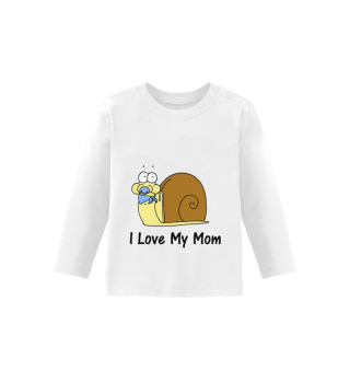 I Love My Mom - Boy Langarmshirt