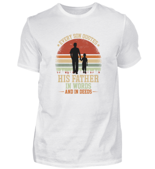 Papa und Kind Motive T Shirt 99