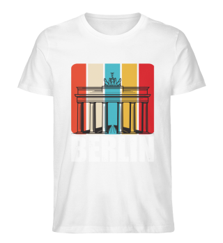 Berlin Retro Vintage Brandenburg Gate German