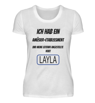 Layla Shirt Jugendfrei der Partyhit