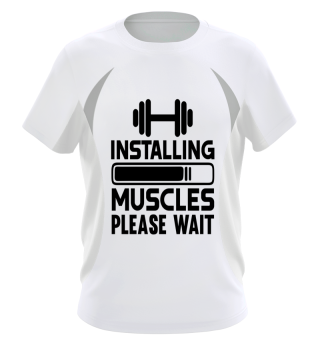 Installing Muscles Please Wait