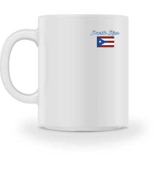Puerto Rico Flag Rounded Edges Pocket