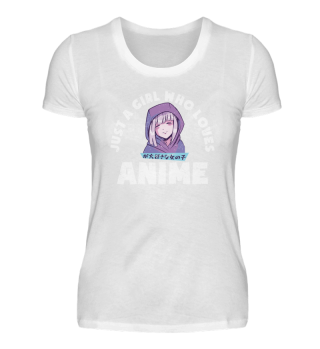 Nur ein Mädchen das Anime liebt