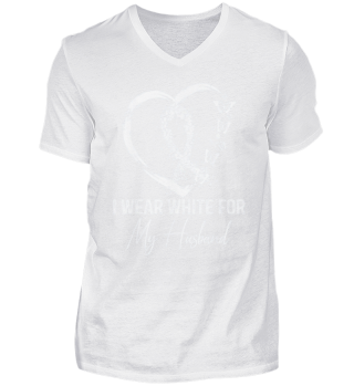 I Wear White For My Husband Lung Cancer