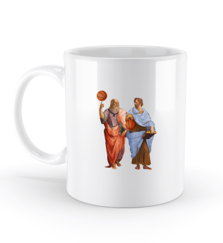 Plato and Aristotle Basketballs (dark)