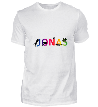Jonas T-Shirt Name Kind Geburtstag