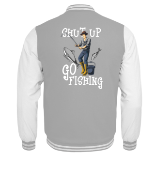 Shut Up Go Fishing Wasser Geschenkidee