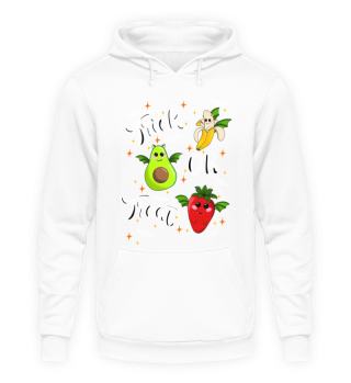 Trick or treat fruits - white