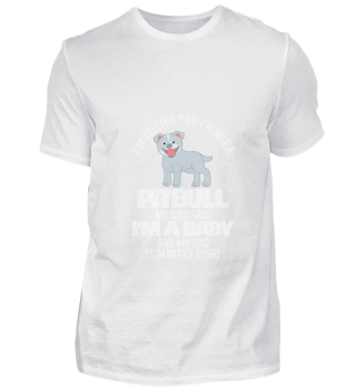 Ich sage dir, dass ich kein Pitbull bin,