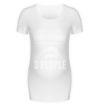 Ich mag kochen und vielleicht 3 Personen Chefkochküche