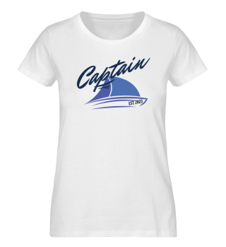 Captain since 2023 T-shirt for sailors & skippers