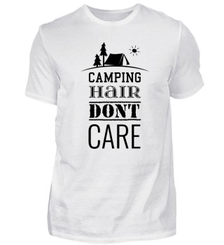 Camping Hair dont care