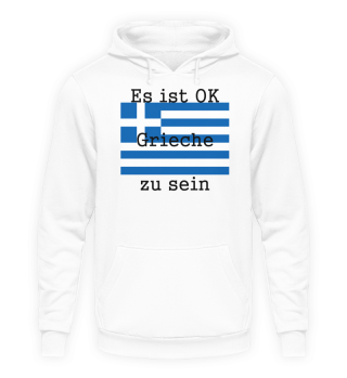 #EsIstOk Grieche zu sein | schwarz