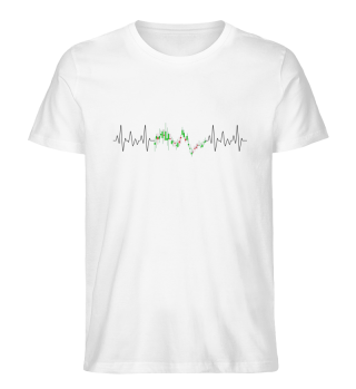 Hilarious Trading Enthusiasts Pulsation Graphic Mockery Pun Humorous Stockholders Heartbeat Illustration Gags