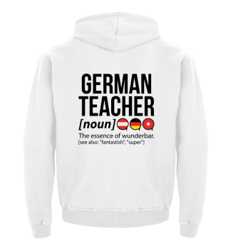 German teacher Geschenk Schule Professor