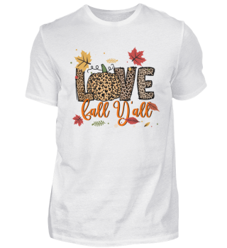 Teacher Pumpkin Leopard - Love Fall Y'all