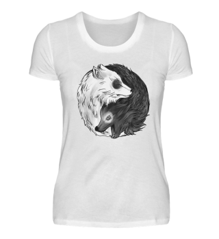 Yin Yang Wolves T-Shirt 
