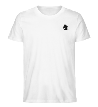 Bio T-Shirt chessmail, kleines Logo