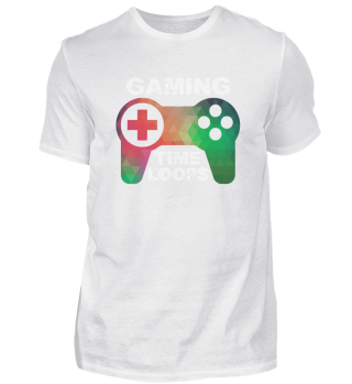 Artistic Gaming Time Loops T-Shirt